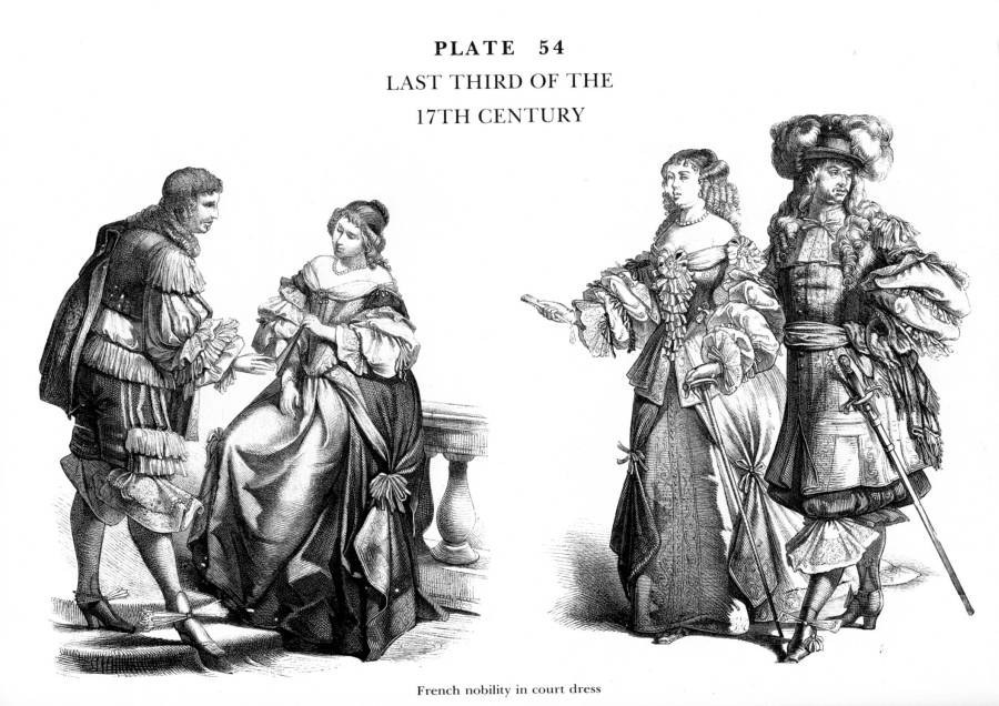 Planche 54a Dernier Tiers du XVIIe Siecle - Late Third of the 17Th Century.jpg